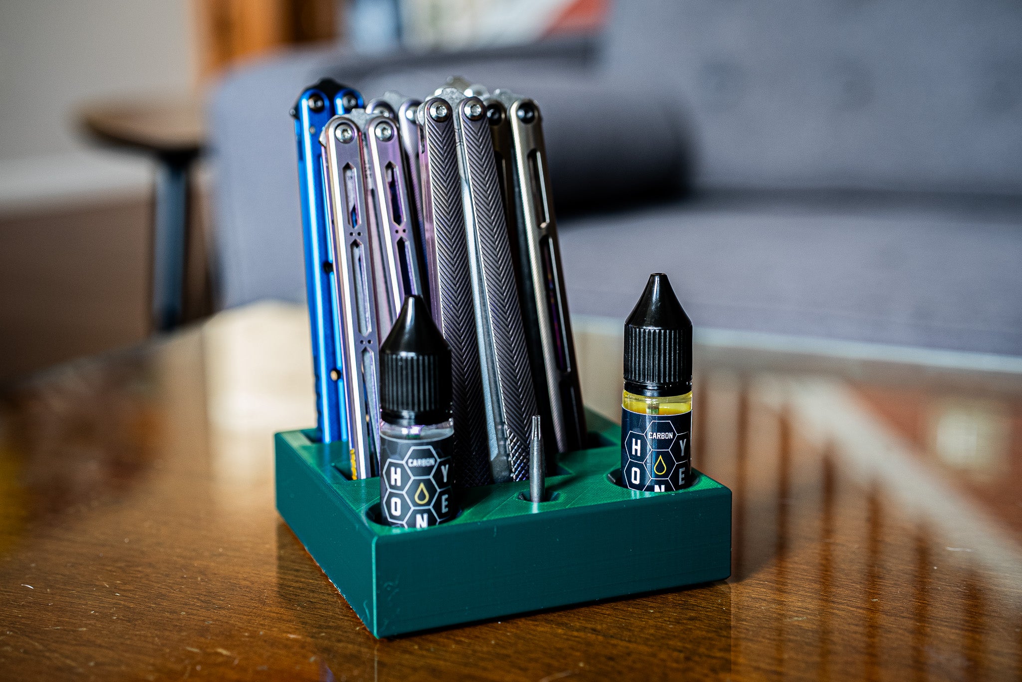 Shortstop 6-Slot Balisong Display & Organizer